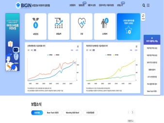 BIGIN 보험정보 빅데이터 플랫폼 대표 이미지